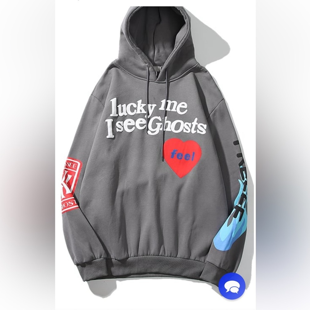 Kanye West Kids See Ghosts Cactus Pant Flea Market Hoodie Street Wear Sz M